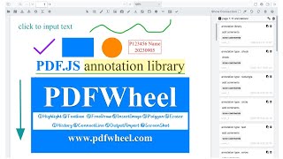 Free Powerful pdf.js pdf annotation tool plugin library, pure frontend, check it out! Net Worth