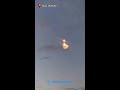 Ukraine forces intercept missile heading for Kyiv
