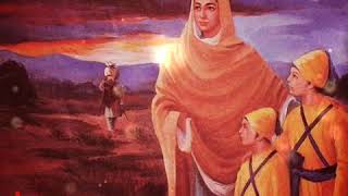 Watan Lamiyan Te Rasta Pahad Da Sarsa Nadi Te Vishoda Pai Gya Shaheedi Purab Mata Gujari Ji