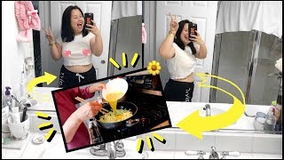 TRYING TO MANAGE MY WEIGHT LOSS + COOKING WITH MY MOM! TRYING TO MANAGE MY WEIGHT LOSS + COOKING WITH MY MOM!