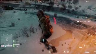 Battlefield 5 Beta - bugs - bomb under ice..