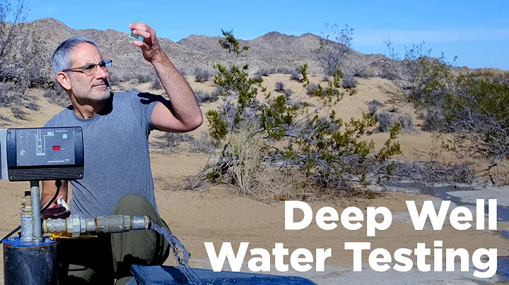 Testing the water from my deep desert well near Joshua Tree, using TapScore - DayDayNews