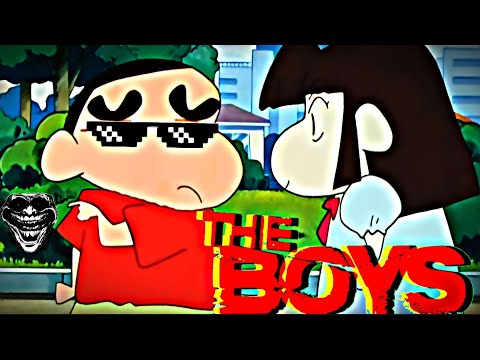 Shinchan funny moments 🤣| Shinchan Sigma moments 🤑| Shinchan the boys meme | p55