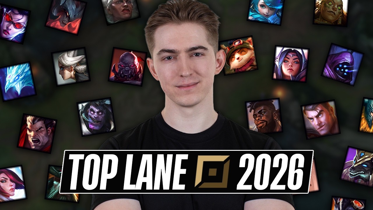 Every Top Lane Champion Explained in 3.5 hours! 2026 Ultimate Top Lane Guide ft. @Coach Chippys