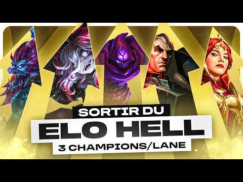 3 CHAMPIONS par RÔLE pour SORTIR DE L’ENFER en SAISON 16