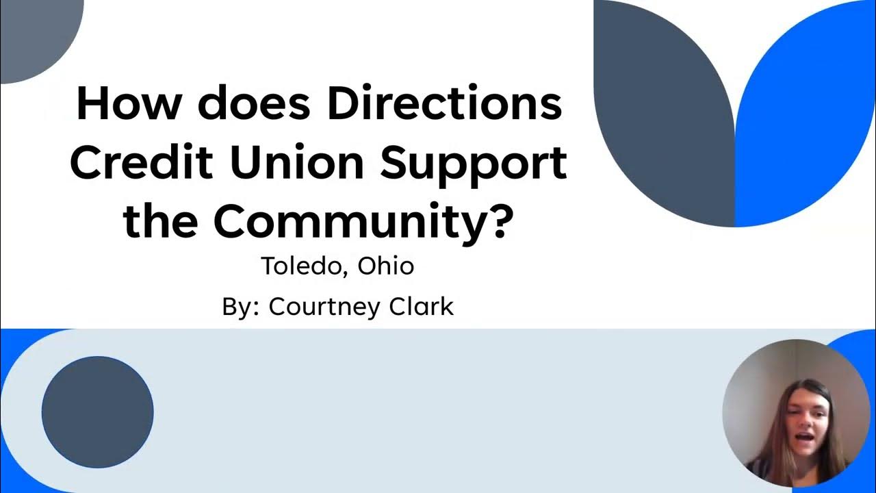 How does Directions Credit Union Support the Community? YouTube
