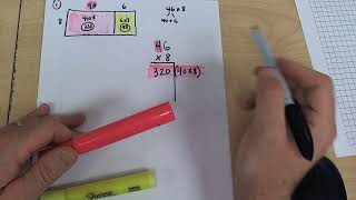 Lesson 3.4 - Area Models and Partial Products - Homework Help