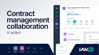 See contract management and collaboration in action
