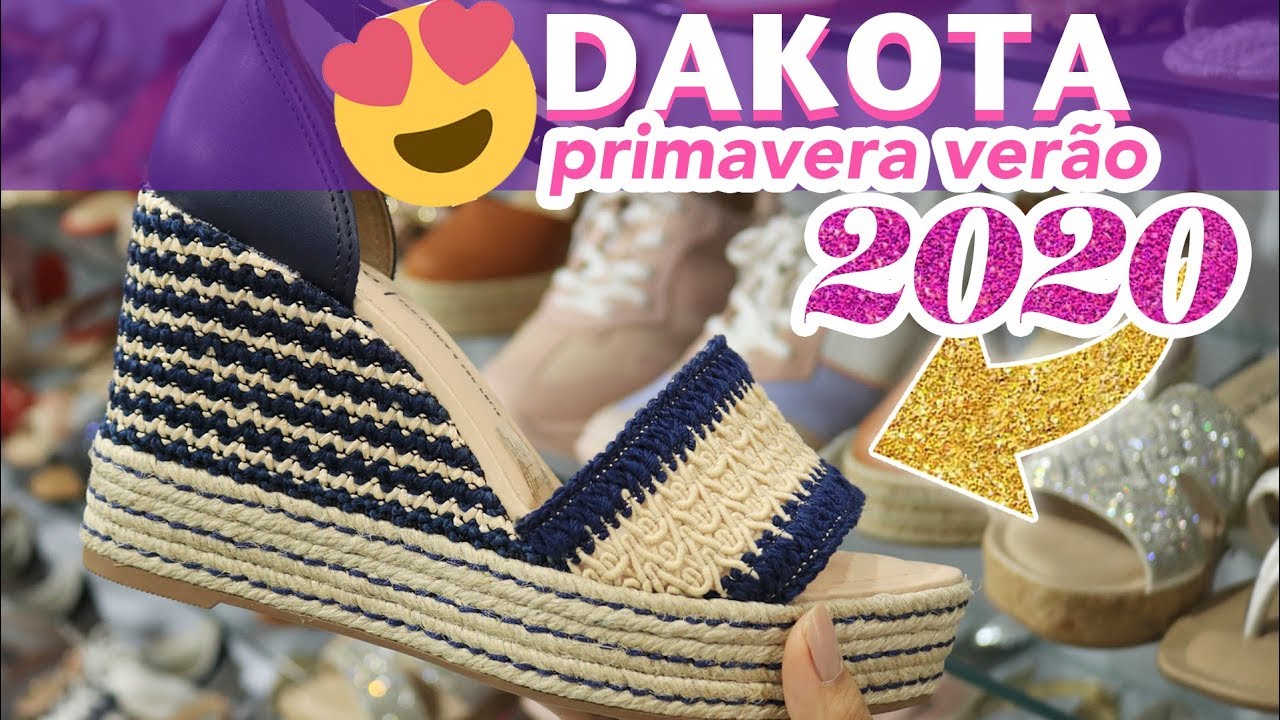 sandalias verao 2020 dakota