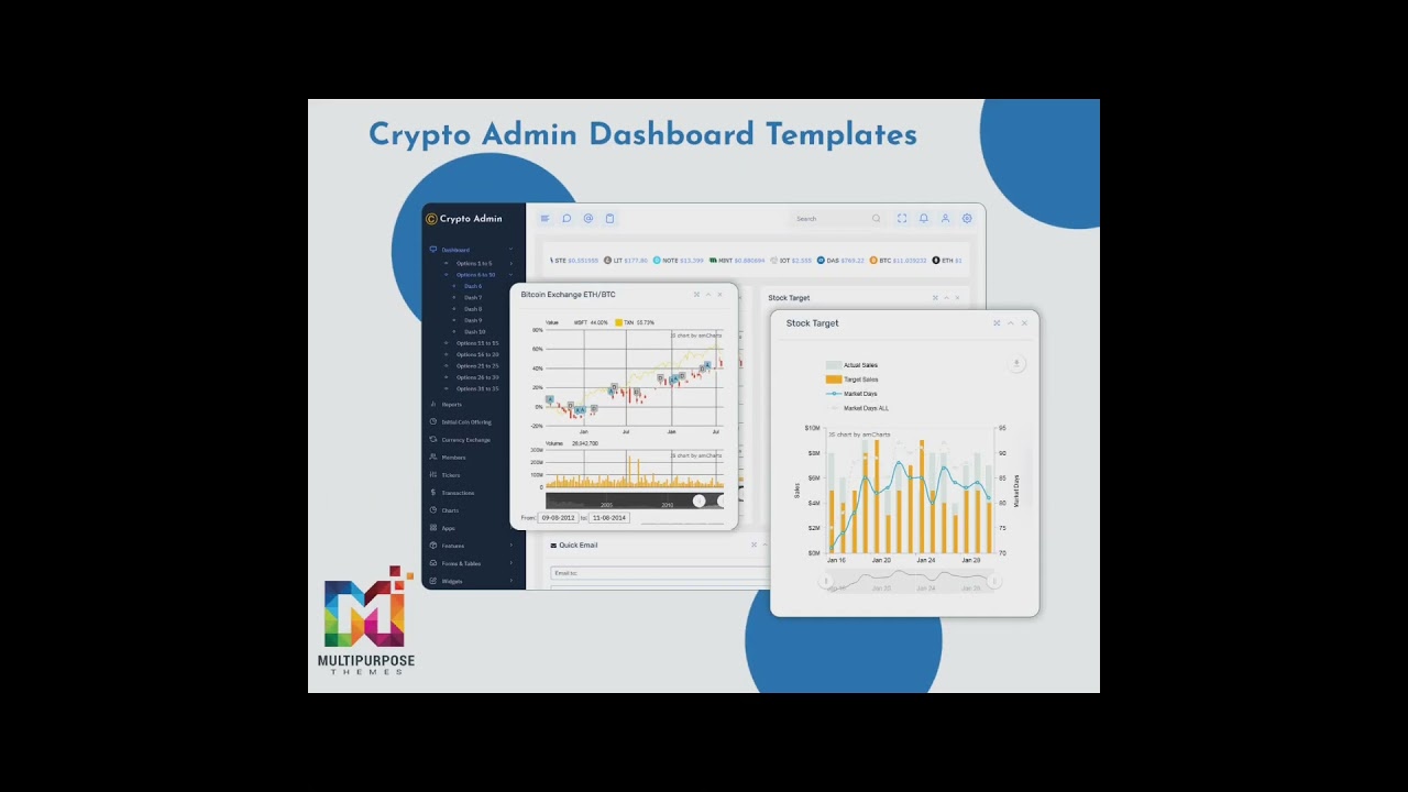 Secure & Real-Time Crypto Admin Dashboard for Trading, Wallets & Market  Analytics