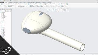 How to create Apple Earpods in Creo Parametric