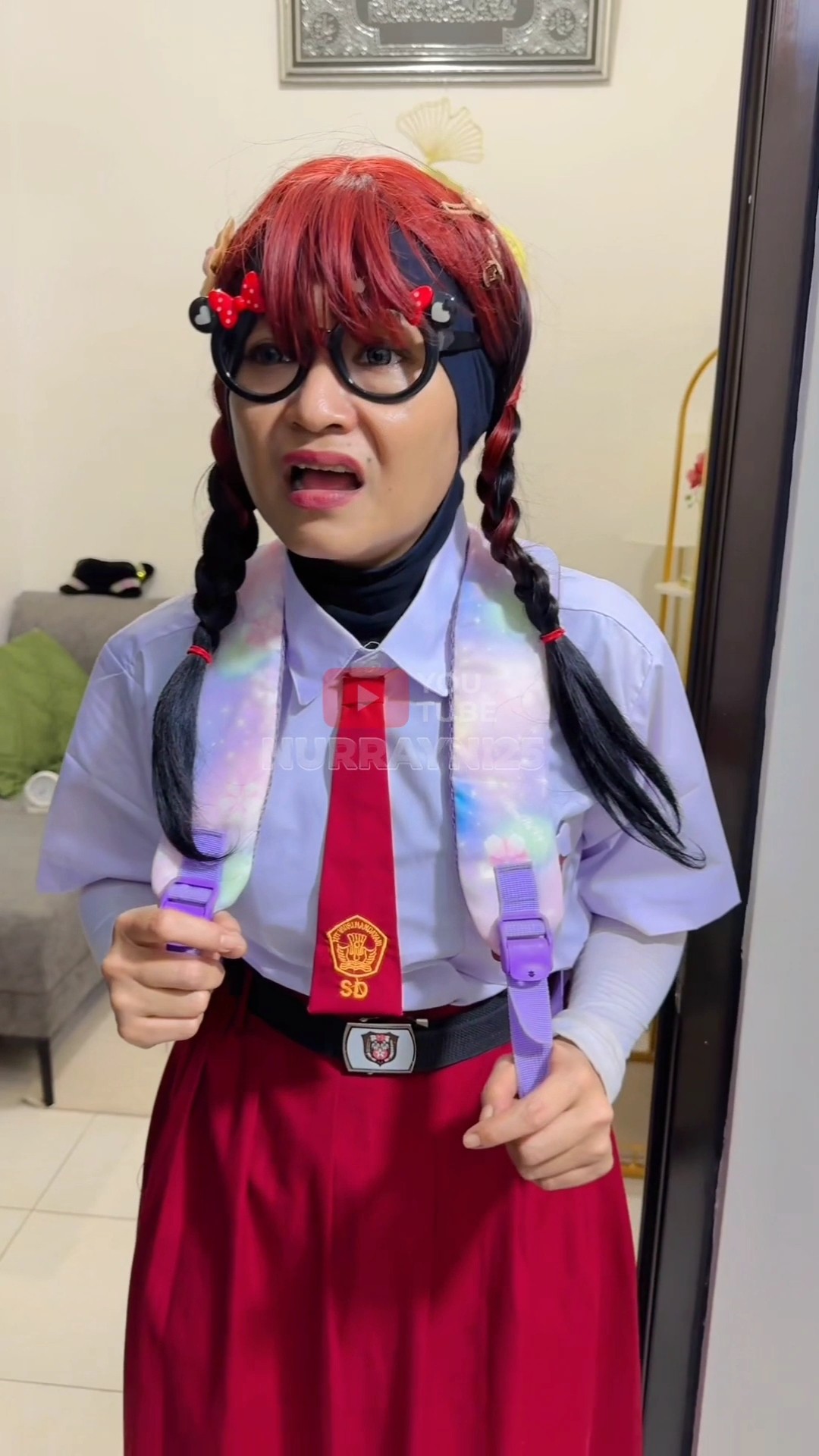 BERANGKAT SEKOLAH MALEM MALEM? | NURRAYNI25
