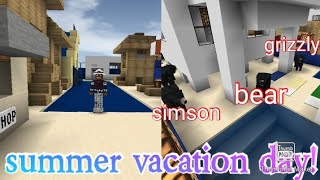 summer vacation day mini block craft screenshot 2