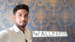 wallpaper for livingroom & bedroom area wall, tv unti wall,  how to hang wall covering wallpaper, screenshot 3