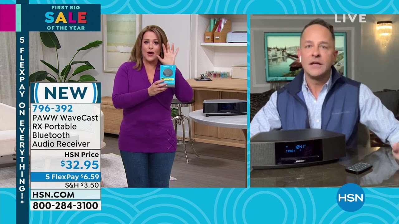 PAWW WaveCast RX Portable Bluetooth Audio Receiver