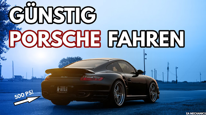 Günstig Porsche fahren! | EA Mechanics