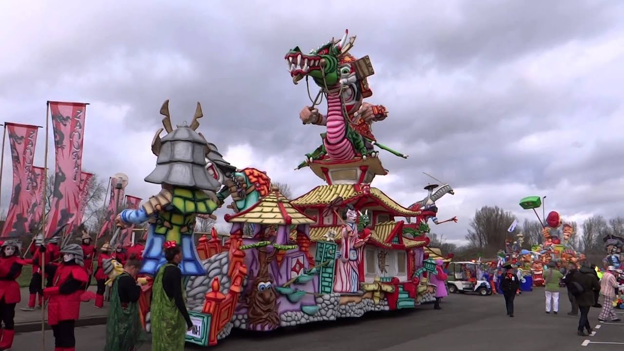 carnavalswagen de sloebers 2016 - YouTube