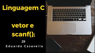 Vetores - recebendo dados com scanf para um array - Linguagem C