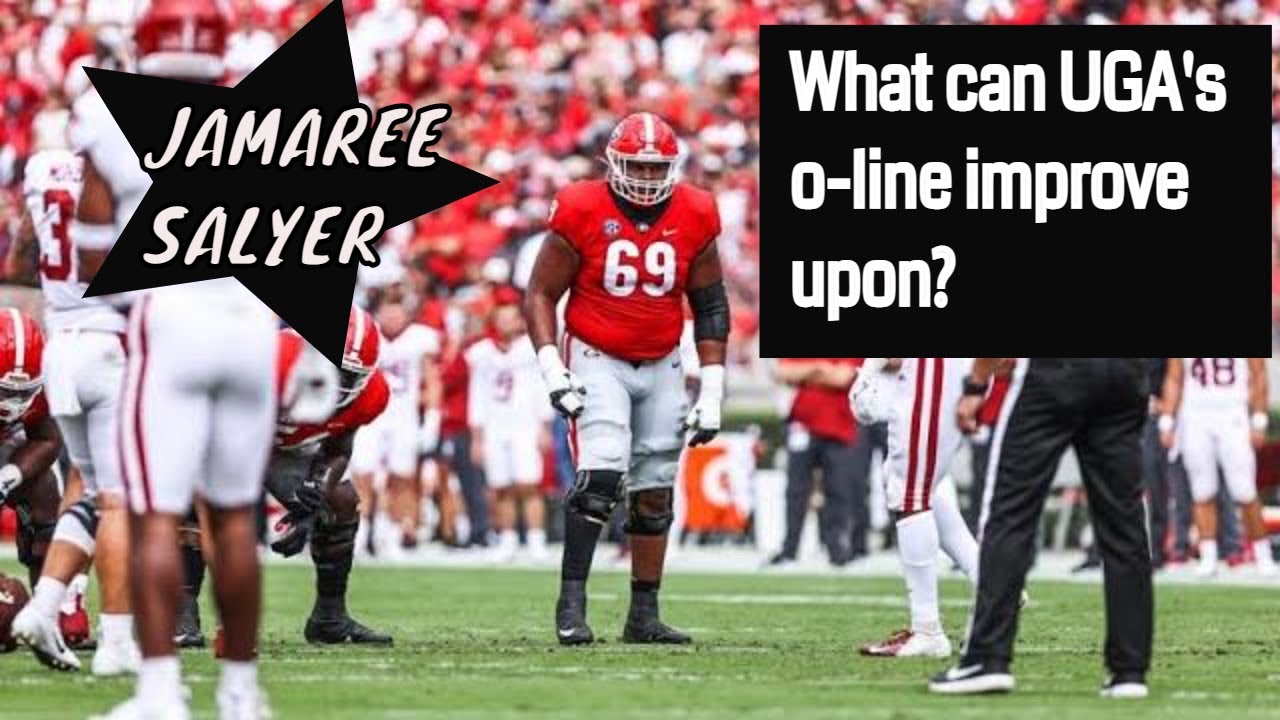 Jamaree Salyer on what UGA's o-line can improve upon