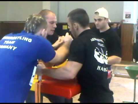 Armwrestling International Turnier Hamburg -90Kg F...