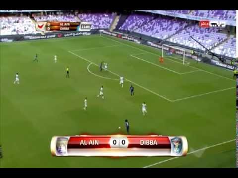 أهداف مباراة العين و دبا الفجيرة 1 0