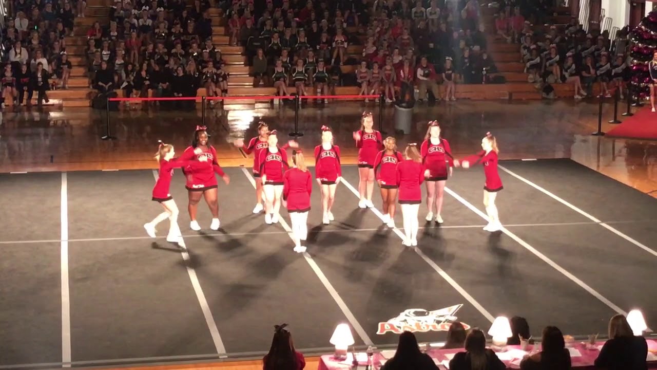 Concord High School JV Cheer Astroblast 2018 Pinkerton Academy YouTube