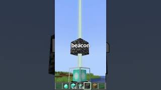 Minecraft beacon secret feature...