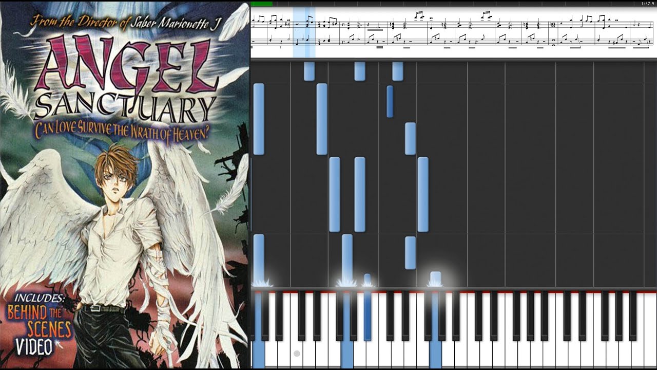 Angel Sanctuary - Tomadoi II / Anime Piano Tutorial Sheet Music