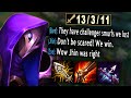 Don't be scared of Smurfs! Jhin means win.