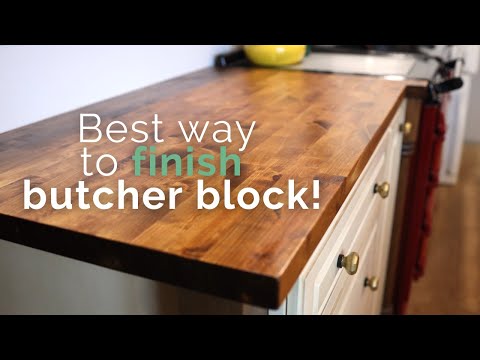 Video: Oil for wood countertops: application, effectiveness, reviews