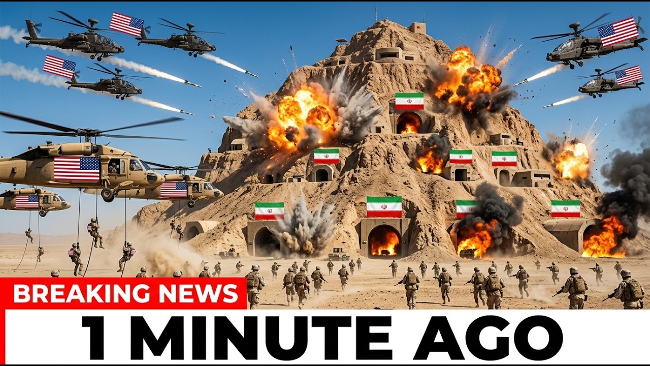 US Army Rangers ASSAULT Iranian Underground HQ — Inside Iran’s Secret War Room (Fictional Scenario)