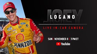 Joey Logano's live Championship 4 in-car camera presented by Coca-Cola | NASCAR Playoffs