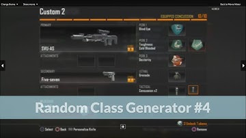 Random Class Generator #4