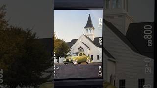 Church Parking - 40 Ford Coupe Photoshoot in Virginia #custom #fujifilm #photoshoot #broncolor