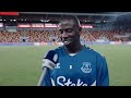 Brentford 1-3 Everton: Abdoulaye Doucoure's reaction!
