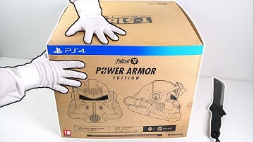 Fallout 76 "Power Armor Edition" Unboxing (PS4 Collector