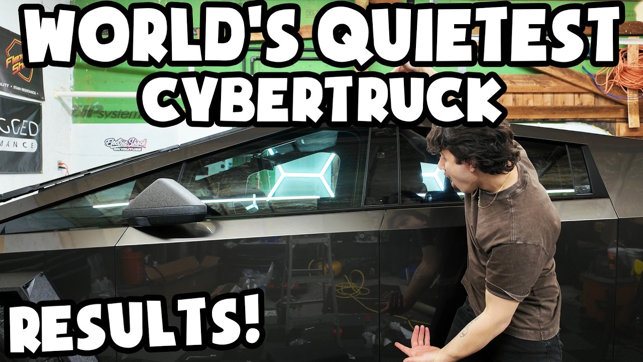 The world's QUIETEST Cybertruck project is DONE!