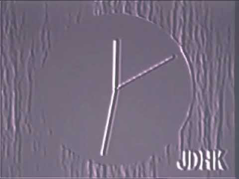 【昔の時報】1941年 JDHK大日本テレビジョン試験放送 時報 録画
