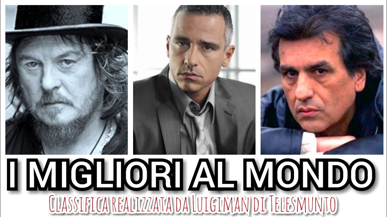 i migliori cantanti italiani i migliori cantanti italiani