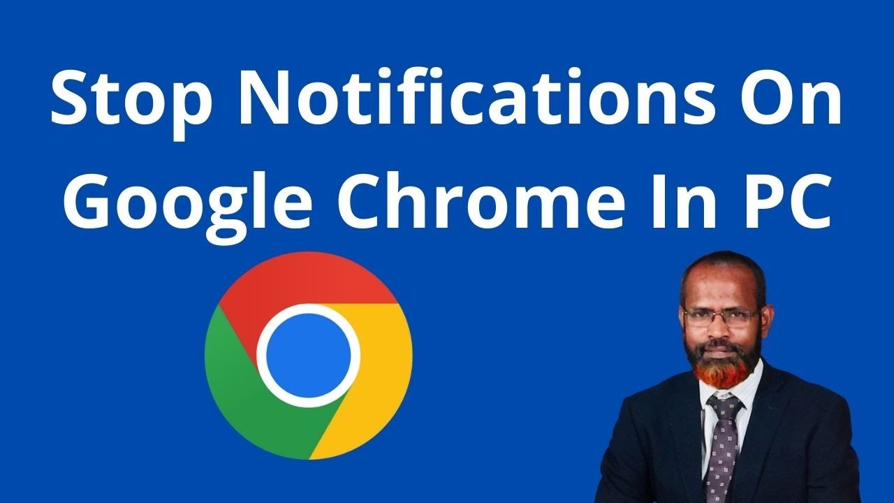 How To Stop Notifications On Google Chrome In PC - YouTube
