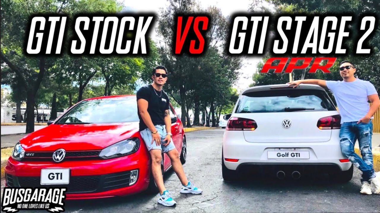 CORRÍ MI GTI CONTRA OTRO GTI APR STAGE 2 , SI LE GANE!! (UNA VEZ) | ALEX BUSGARAGE 
