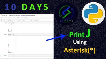 10. Print J Using * | Alphabet Using Asterisk