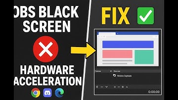 OBS Black Screen FIX 🔥  No More Black Capture in Chrome, &  Edge (2025 Method)