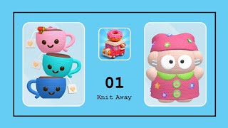 Knit Away • Gameplay s.01 • Level 1-5