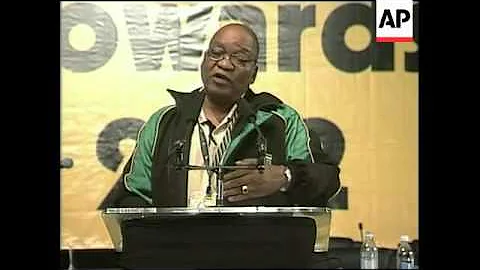 WRAP Zuma's closing speech to the 52nd ANC conference