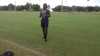How to do a backflip/round off backflip.
