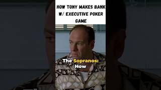 The Sopranos: How Tony Makes Money with the Executive Game Poker #shorts #short