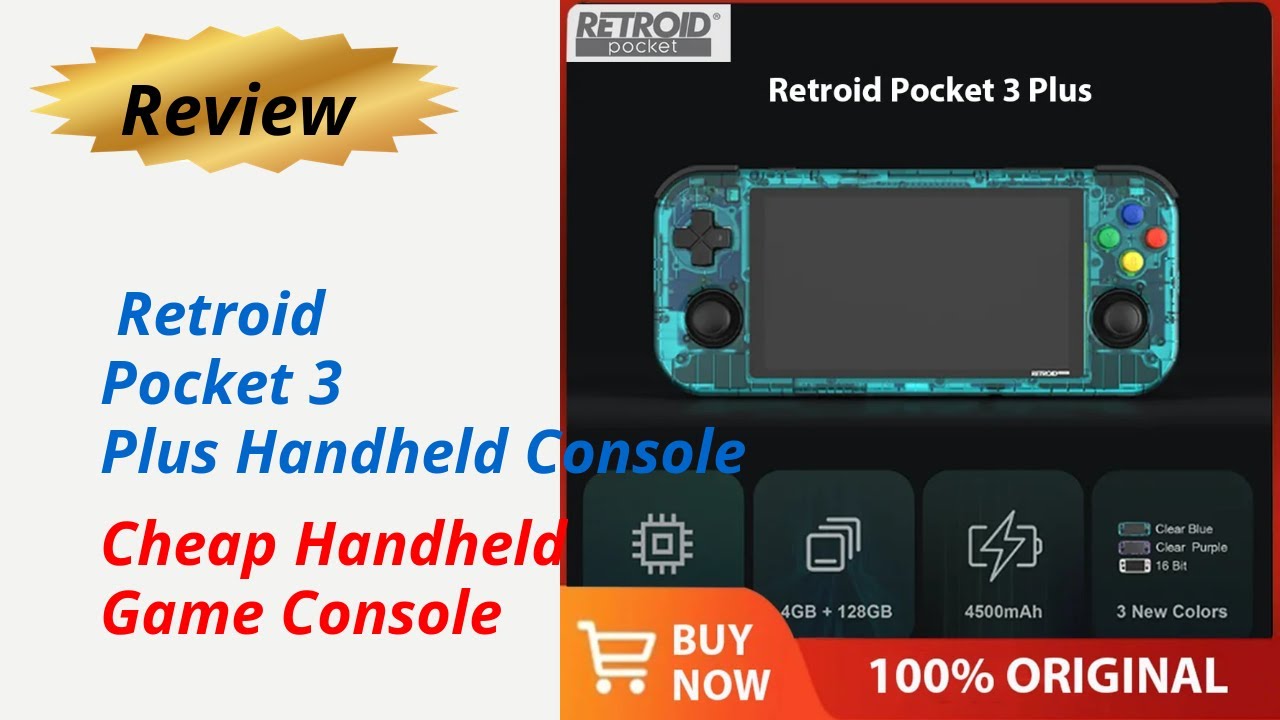 Review Retroid Pocket 3 Plus Handheld Console Cheap Handheld Game Review Retroid Pocket 3 Plus Handheld Console Cheap Handheld Game