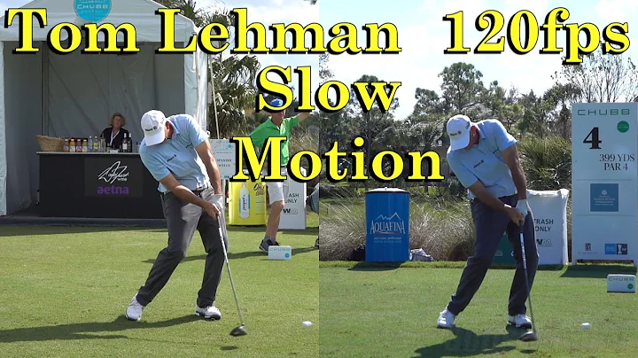 TOM LEHMAN 120fps DUAL FACE ON DRIVER GOLF SWINGS ...