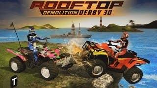 RoofTop Demolition Derby 3D - Android Gameplay HD screenshot 4